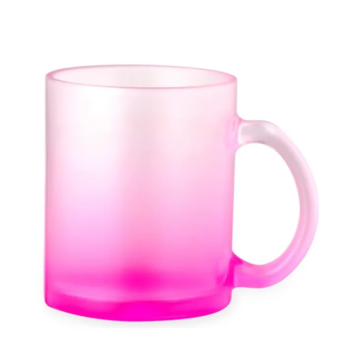 Gift Campaign Tazza in vetro con finitura opaca e colori sfumati da 350 ml> Tazze Per Sublimazione Con Foto
