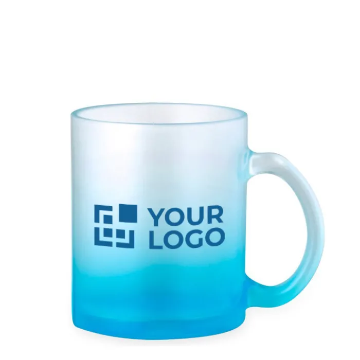 Gift Campaign Tazza in vetro con finitura opaca e colori sfumati da 350 ml> Tazze Per Sublimazione Con Foto