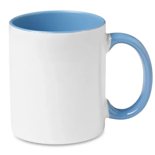 Gift Campaign Tazza per sublimazione ceramica con manico colorato 300ml Sublim Color> Tazze Per Sublimazione Con Foto