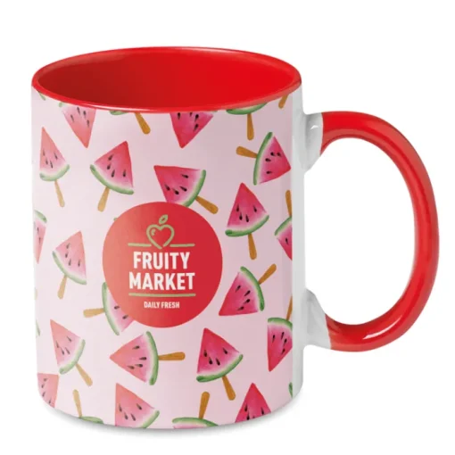 Gift Campaign Tazza per sublimazione ceramica con manico colorato 300ml Sublim Color> Tazze Per Sublimazione Con Foto