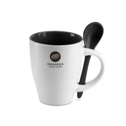 Gift Campaign Tazza personalizzata ceramica cucchiaio per transfer 250ml Colorspoon> Tazze Mug