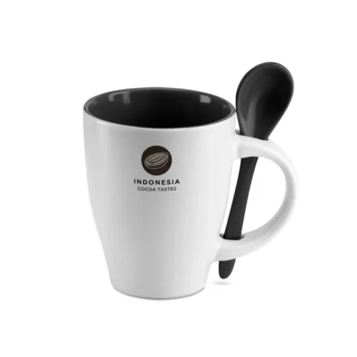 Gift Campaign Tazza personalizzata ceramica cucchiaio per transfer 250ml Colorspoon> Tazze Mug