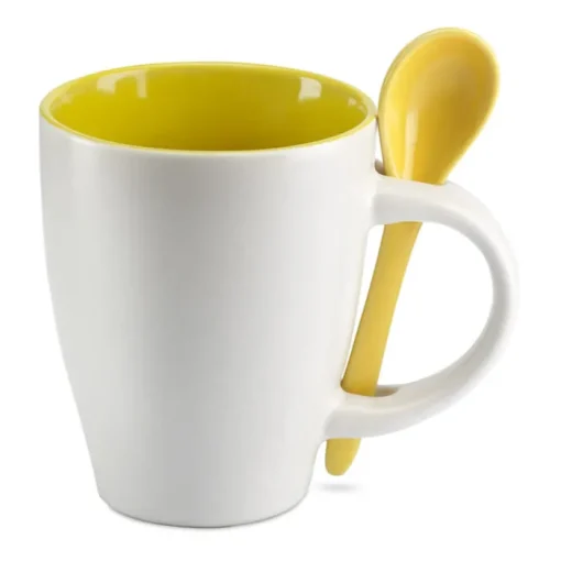 Gift Campaign Tazza personalizzata ceramica cucchiaio per transfer 250ml Colorspoon> Tazze Mug