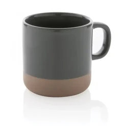 Gift Campaign Tazza personalizzata corpo smaltato con base naturale 360ml Artisanal> Tazze Mug
