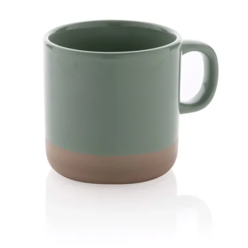 Gift Campaign Tazza personalizzata corpo smaltato con base naturale 360ml Artisanal> Tazze Mug