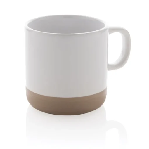 Gift Campaign Tazza personalizzata corpo smaltato con base naturale 360ml Artisanal> Tazze Mug