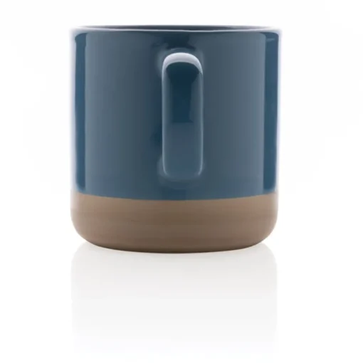 Gift Campaign Tazza personalizzata corpo smaltato con base naturale 360ml Artisanal> Tazze Mug