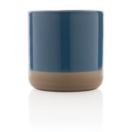Gift Campaign Tazza personalizzata corpo smaltato con base naturale 360ml Artisanal> Tazze Mug