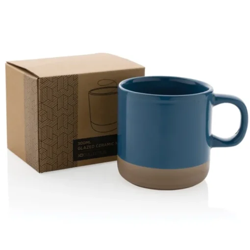 Gift Campaign Tazza personalizzata corpo smaltato con base naturale 360ml Artisanal> Tazze Mug