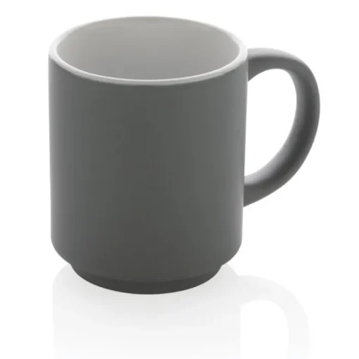 Gift Campaign Tazza personalizzata in ceramica impilabile colori assortiti 180ml> Tazze Mug
