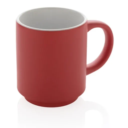 Gift Campaign Tazza personalizzata in ceramica impilabile colori assortiti 180ml> Tazze Mug