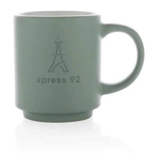 Gift Campaign Tazza personalizzata in ceramica impilabile colori assortiti 180ml> Tazze Mug