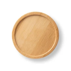 Gift Campaign Tazza promozionale in ceramica con coperchio bamboo 230ml Small Cover> Tazze Mug