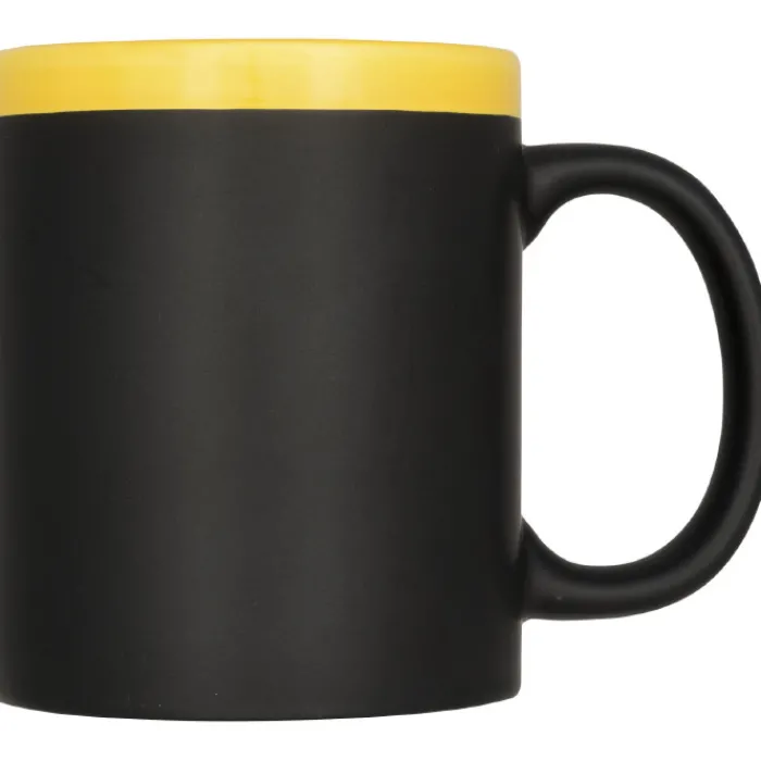 Gift Campaign Tazza promozionale lavagna con gessetto incluso 330ml Chalk> Tazze Mug