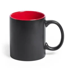 Gift Campaign Tazza promozionale nera opaca interno colorato 350ml Magic Black> Tazze Mug