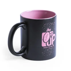Gift Campaign Tazza promozionale nera opaca interno colorato 350ml Magic Black></noscript> Tazze Mug