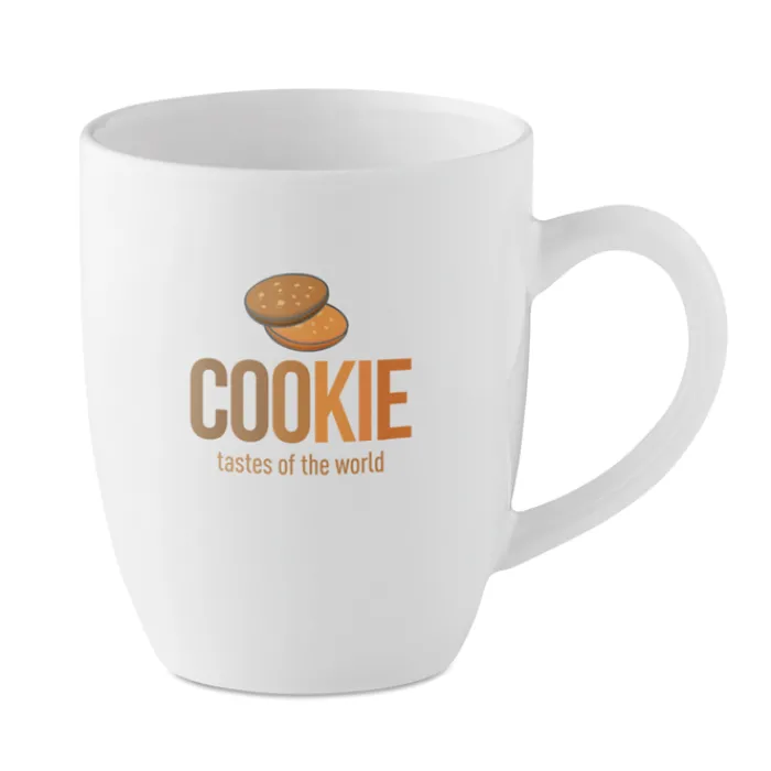 Gift Campaign Tazza pubblicitaria in ceramica per stampa 360º 300ml Crescent Plus> Tazze Mug