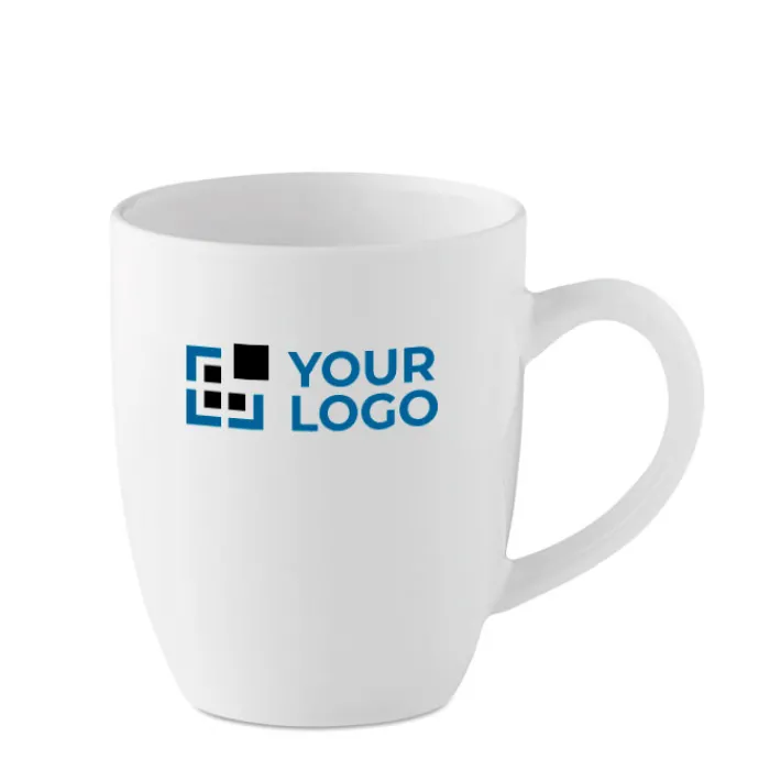 Gift Campaign Tazza pubblicitaria in ceramica per stampa 360º 300ml Crescent Plus> Tazze Mug