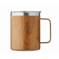 Gift Campaign Tazza termica a doppia parete con aspetto in legno da 300ml> Bicchieri Termici Personalizzati