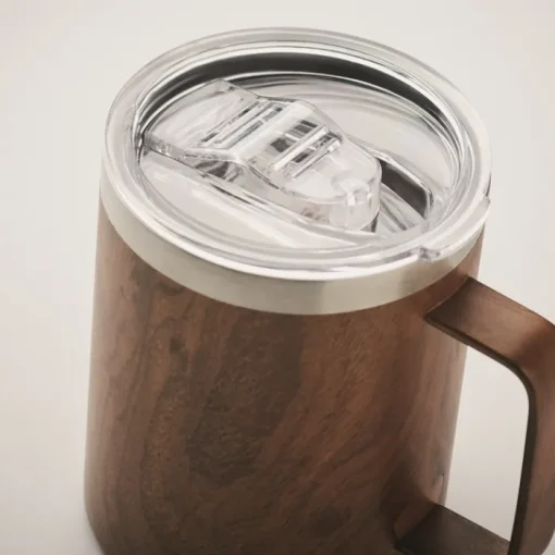 Gift Campaign Tazza termica a doppia parete con aspetto in legno da 300ml> Bicchieri Termici Personalizzati