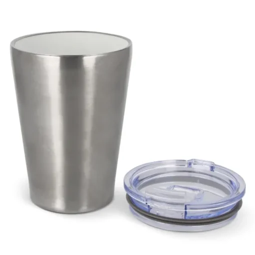 Gift Campaign Tazza termica a doppia parete in acciaio con interno in ceramica 300ml> Bicchieri Termici Personalizzati|Bicchieri Take Away
