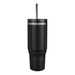 Gift Campaign Tazza termica con cannuccia a doppia parete in acciaio e plastica 1,2l><noscript><img width=