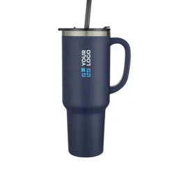 Gift Campaign Tazza termica con isolamento sottovuoto in rame e cannuccia 1,2L></noscript> Bicchieri Termici Personalizzati
