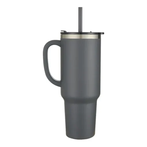 Gift Campaign Tazza termica con isolamento sottovuoto in rame e cannuccia 1,2L> Bicchieri Termici Personalizzati