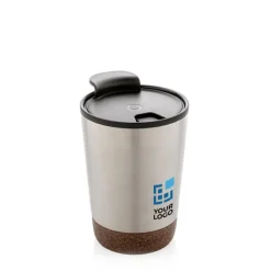 Gift Campaign Tazza termica da viaggio con fondo in ​​sughero 300ml Eco Cork></noscript> Gadget Ecologici|Bicchieri Termici Personalizzati