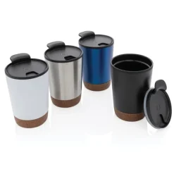 Gift Campaign Tazza termica da viaggio con fondo in ​​sughero 300ml Eco Cork></noscript> Gadget Ecologici|Bicchieri Termici Personalizzati