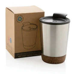 Gift Campaign Tazza termica da viaggio con fondo in ​​sughero 300ml Eco Cork></noscript> Gadget Ecologici|Bicchieri Termici Personalizzati