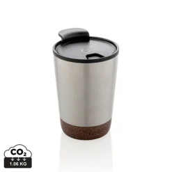 Gift Campaign Tazza termica da viaggio con fondo in ​​sughero 300ml Eco Cork></noscript> Gadget Ecologici|Bicchieri Termici Personalizzati