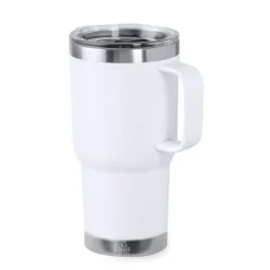 Gift Campaign Tazza termica da viaggio a doppia parete in acciaio riciclato 600ml> Bicchieri Termici Personalizzati