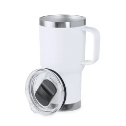 Gift Campaign Tazza termica da viaggio a doppia parete in acciaio riciclato 600ml> Bicchieri Termici Personalizzati