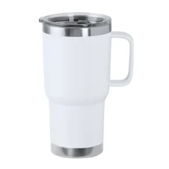 Gift Campaign Tazza termica da viaggio a doppia parete in acciaio riciclato 600ml></noscript> Bicchieri Termici Personalizzati