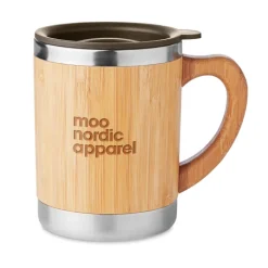 Gift Campaign Tazza termica da viaggio in bambù e acciaio con logo 300ml Natural></noscript> Gadget Ecologici|Bicchieri Termici Personalizzati