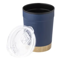 Gift Campaign Tazza termica da viaggio in acciaio inox con base in bambù 300 ml></noscript> Bicchieri Termici Personalizzati|Bicchieri Take Away