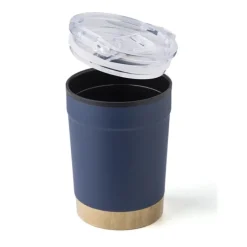 Gift Campaign Tazza termica da viaggio in acciaio inox con base in bambù 300 ml></noscript> Bicchieri Termici Personalizzati|Bicchieri Take Away