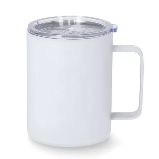 Gift Campaign Tazza termica in acciaio inox con finitura in gomma 400ml> Bicchieri Take Away