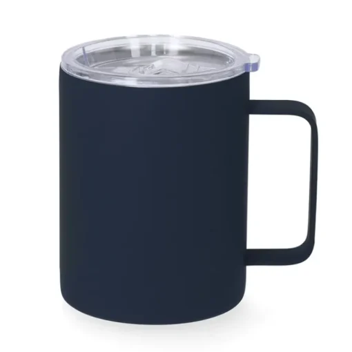 Gift Campaign Tazza termica in acciaio inox con finitura in gomma 400ml> Bicchieri Take Away