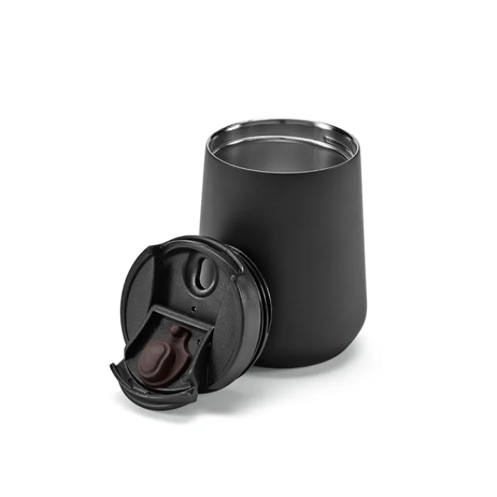 Gift Campaign Tazza termica in acciaio inox riciclato con fondo antiscivolo 350 ml> Bicchieri Termici Personalizzati