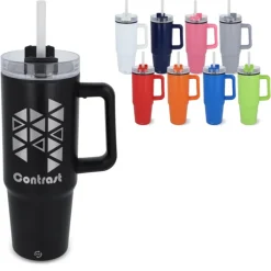 Gift Campaign Tazza termica in acciaio inox compatibile con portabicchieri 800ml></noscript> Bicchieri Termici Personalizzati