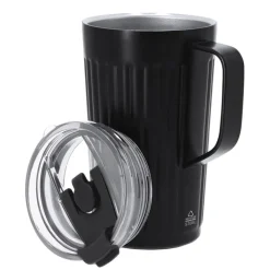 Gift Campaign Tazza termica in acciaio inox riciclato con foro per cannuccia 350ml> Bicchieri Termici Personalizzati
