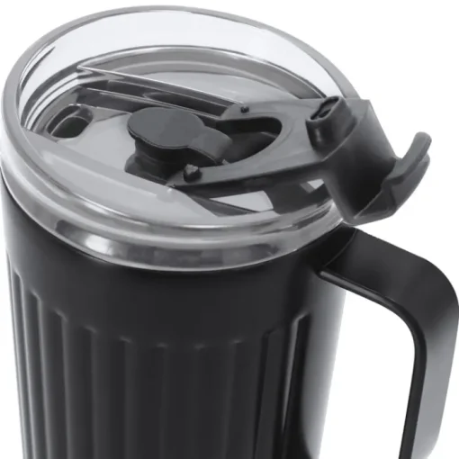 Gift Campaign Tazza termica in acciaio inox riciclato con foro per cannuccia 350ml> Bicchieri Termici Personalizzati