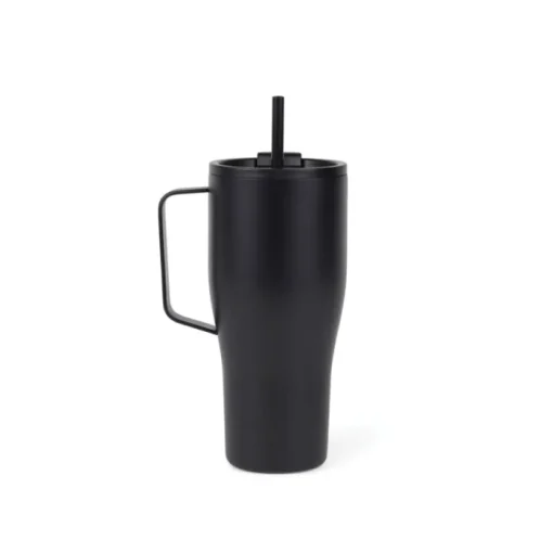Gift Campaign Tazza termica in acciaio inossidabile riciclato con cannuccia da 800ml> Borracce Termiche|Borracce Di Metallo