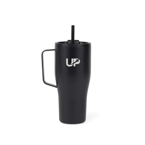 Gift Campaign Tazza termica in acciaio inossidabile riciclato con cannuccia da 800ml> Borracce Termiche|Borracce Di Metallo