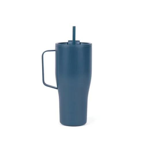 Gift Campaign Tazza termica in acciaio inossidabile riciclato con cannuccia da 800ml> Borracce Termiche|Borracce Di Metallo