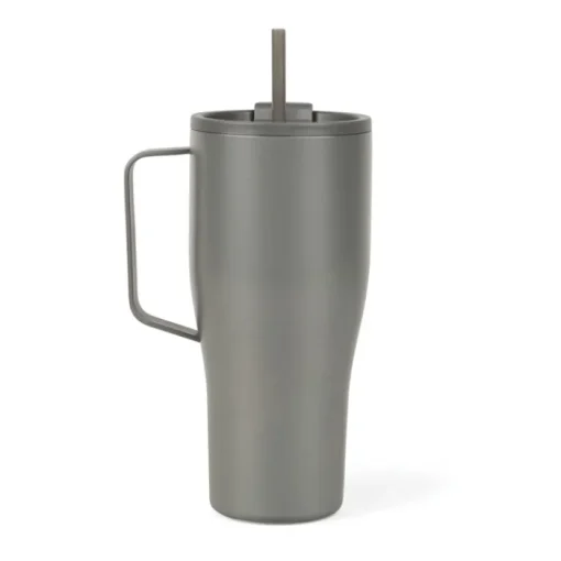 Gift Campaign Tazza termica in acciaio inossidabile riciclato con cannuccia da 800ml> Borracce Termiche|Borracce Di Metallo
