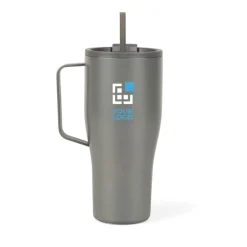 Gift Campaign Tazza termica in acciaio inossidabile riciclato con cannuccia da 800ml></noscript> Borracce Termiche|Borracce Di Metallo