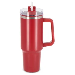 Gift Campaign Tazza termica in acciaio inossidabile e rPP con cannuccia da 1,2litri></noscript> Bicchieri Termici Personalizzati
